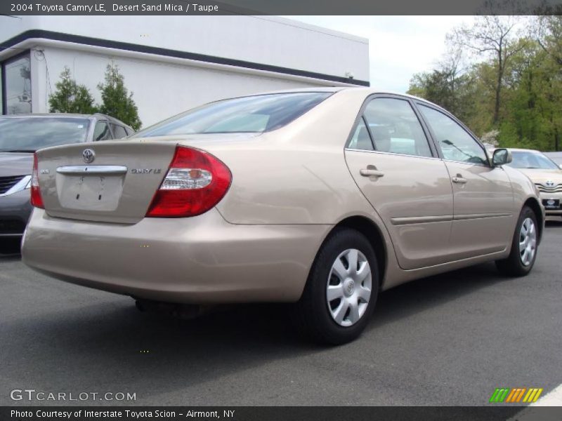 Desert Sand Mica / Taupe 2004 Toyota Camry LE