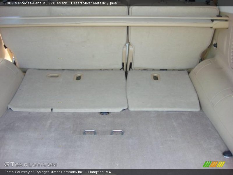 Desert Silver Metallic / Java 2002 Mercedes-Benz ML 320 4Matic