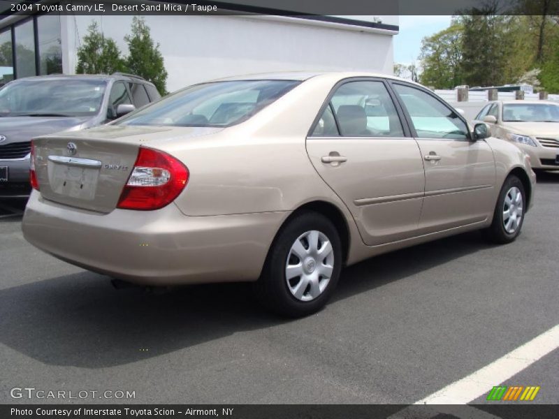 Desert Sand Mica / Taupe 2004 Toyota Camry LE