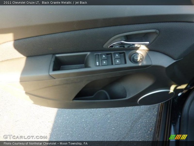 Black Granite Metallic / Jet Black 2011 Chevrolet Cruze LT