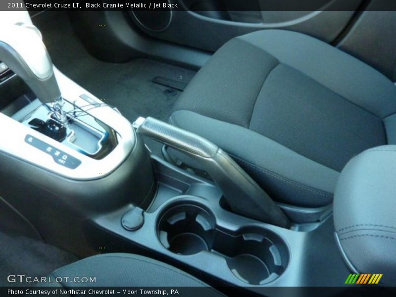 Black Granite Metallic / Jet Black 2011 Chevrolet Cruze LT