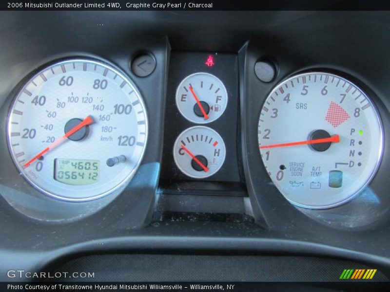 Graphite Gray Pearl / Charcoal 2006 Mitsubishi Outlander Limited 4WD