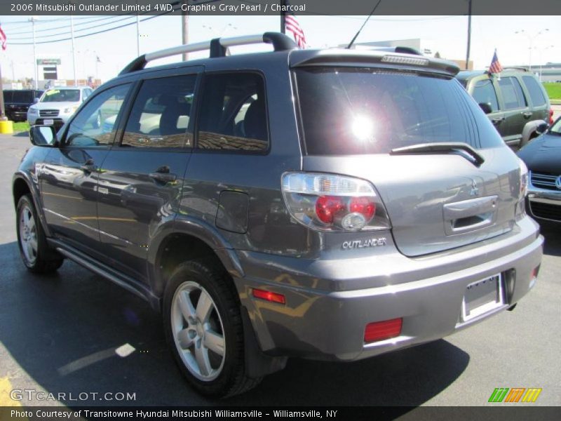 Graphite Gray Pearl / Charcoal 2006 Mitsubishi Outlander Limited 4WD