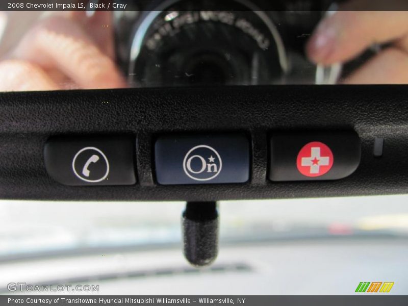 Black / Gray 2008 Chevrolet Impala LS