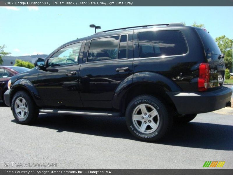 Brilliant Black / Dark Slate Gray/Light Slate Gray 2007 Dodge Durango SXT