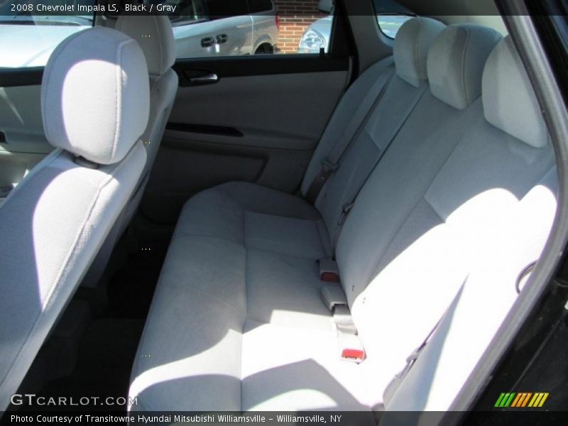 Black / Gray 2008 Chevrolet Impala LS