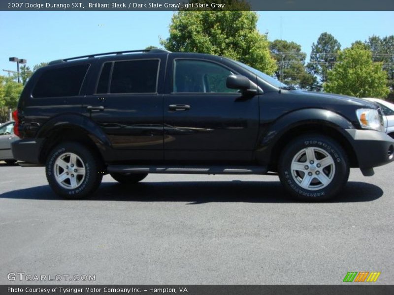 Brilliant Black / Dark Slate Gray/Light Slate Gray 2007 Dodge Durango SXT