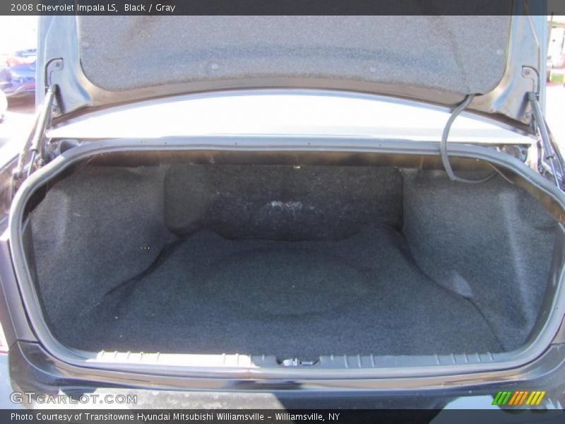 Black / Gray 2008 Chevrolet Impala LS