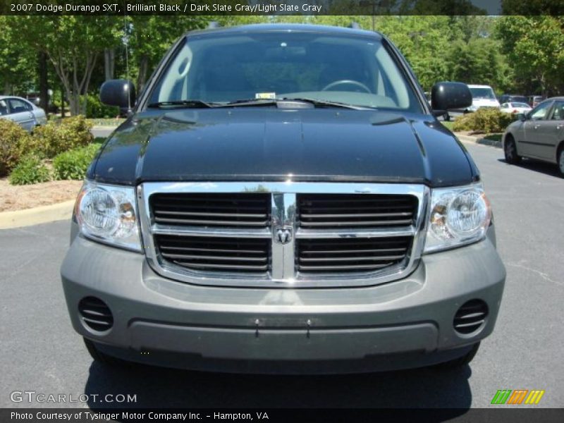 Brilliant Black / Dark Slate Gray/Light Slate Gray 2007 Dodge Durango SXT