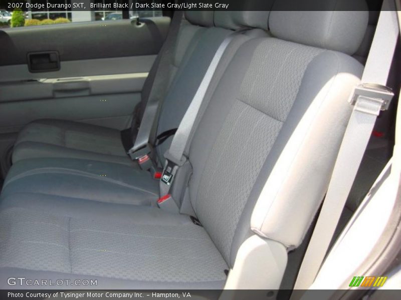 Brilliant Black / Dark Slate Gray/Light Slate Gray 2007 Dodge Durango SXT