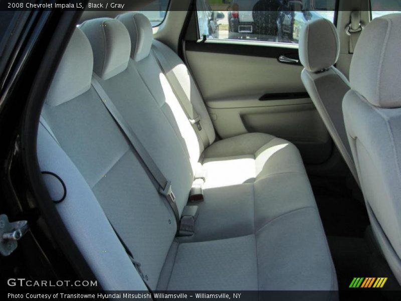 Black / Gray 2008 Chevrolet Impala LS