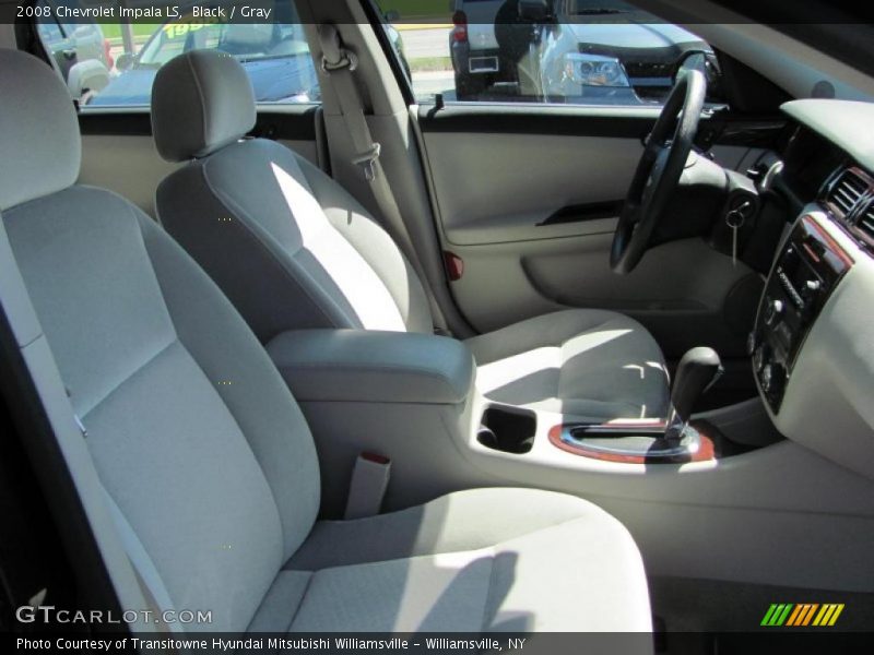 Black / Gray 2008 Chevrolet Impala LS