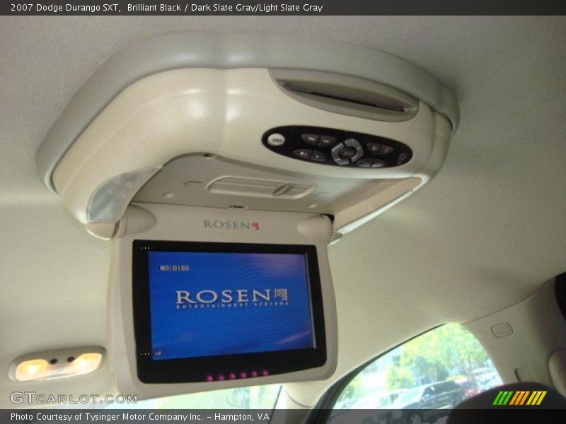 Brilliant Black / Dark Slate Gray/Light Slate Gray 2007 Dodge Durango SXT