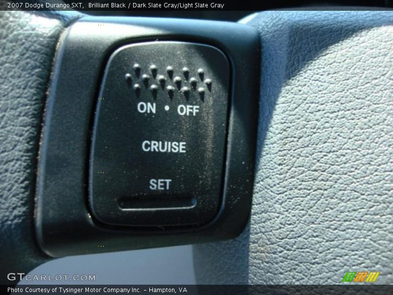 Brilliant Black / Dark Slate Gray/Light Slate Gray 2007 Dodge Durango SXT