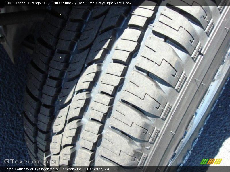 Brilliant Black / Dark Slate Gray/Light Slate Gray 2007 Dodge Durango SXT