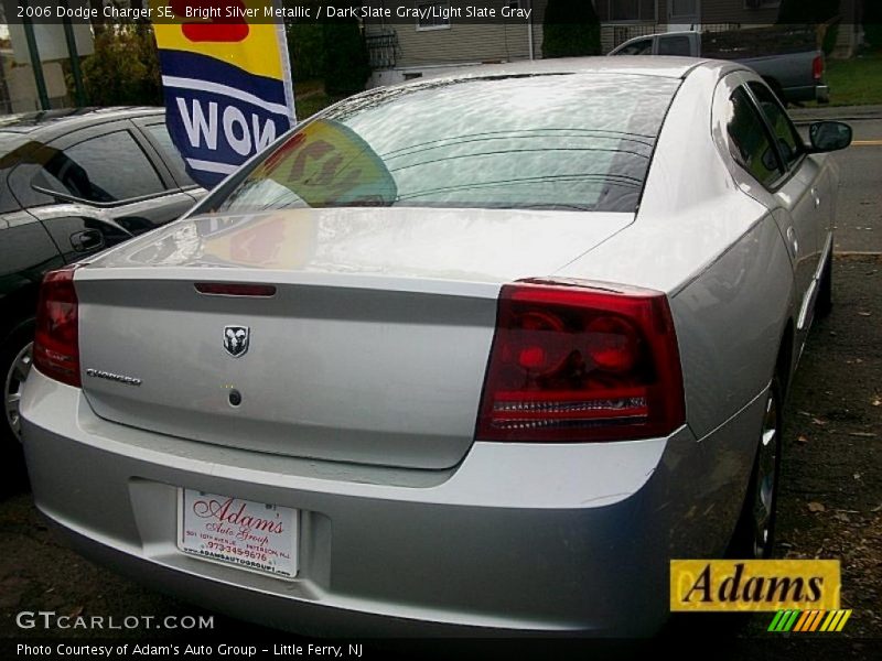 Bright Silver Metallic / Dark Slate Gray/Light Slate Gray 2006 Dodge Charger SE