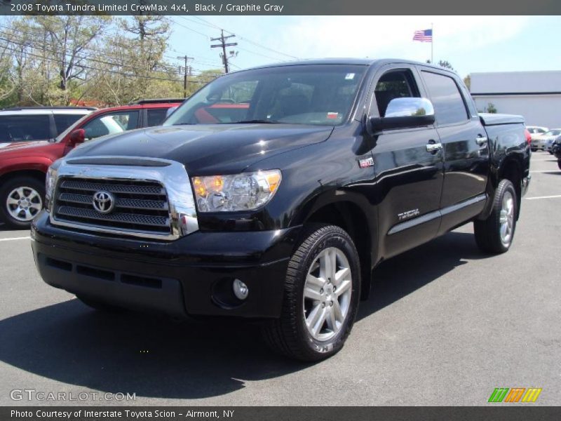 Black / Graphite Gray 2008 Toyota Tundra Limited CrewMax 4x4