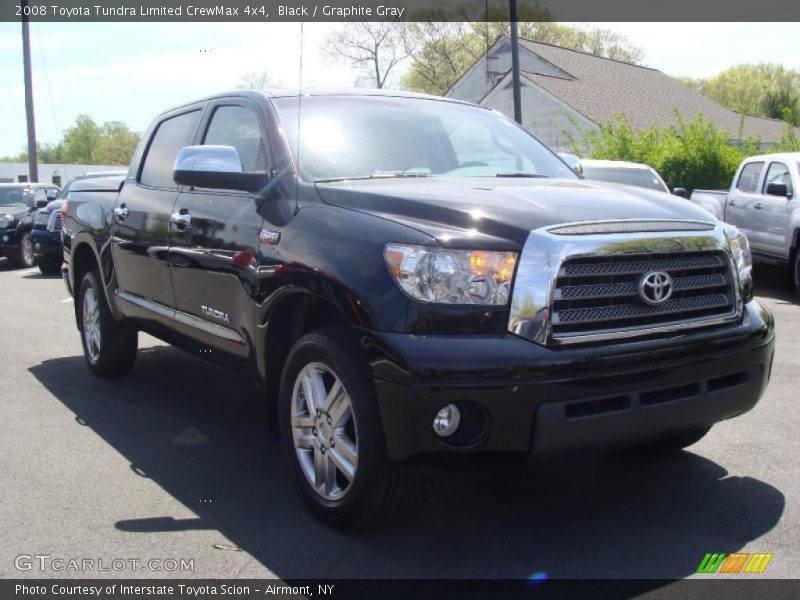 Black / Graphite Gray 2008 Toyota Tundra Limited CrewMax 4x4