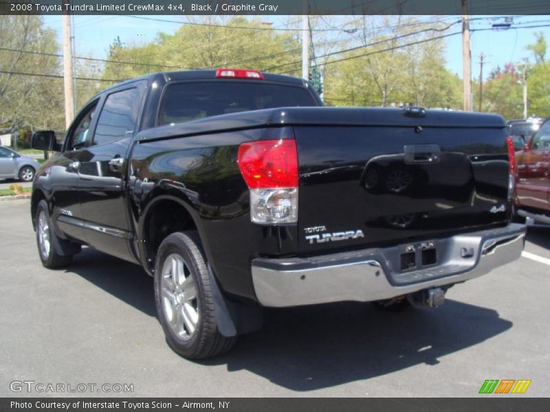 Black / Graphite Gray 2008 Toyota Tundra Limited CrewMax 4x4