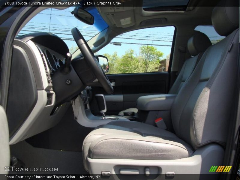 Black / Graphite Gray 2008 Toyota Tundra Limited CrewMax 4x4