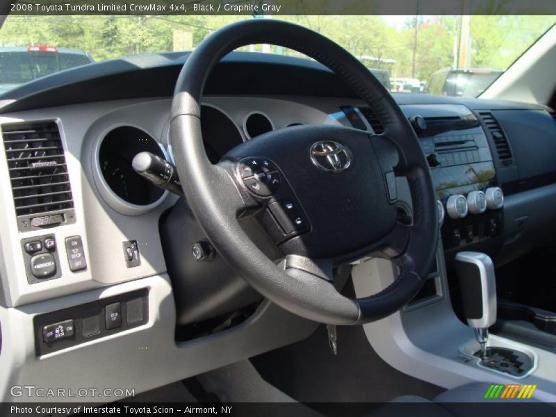 Black / Graphite Gray 2008 Toyota Tundra Limited CrewMax 4x4