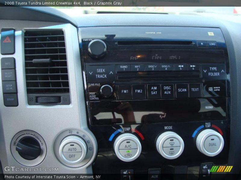 Black / Graphite Gray 2008 Toyota Tundra Limited CrewMax 4x4