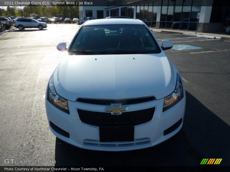 Summit White / Jet Black 2011 Chevrolet Cruze ECO