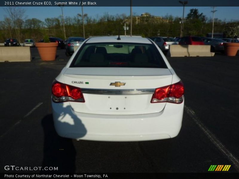 Summit White / Jet Black 2011 Chevrolet Cruze ECO