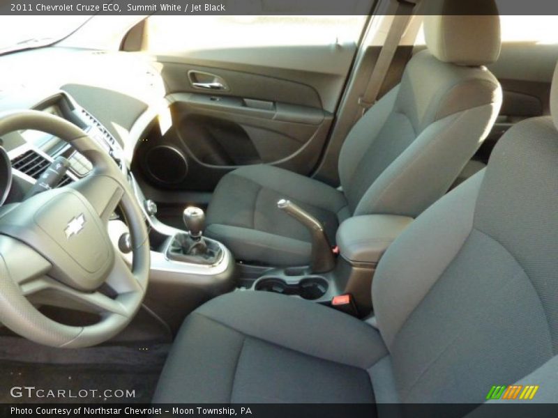 Summit White / Jet Black 2011 Chevrolet Cruze ECO