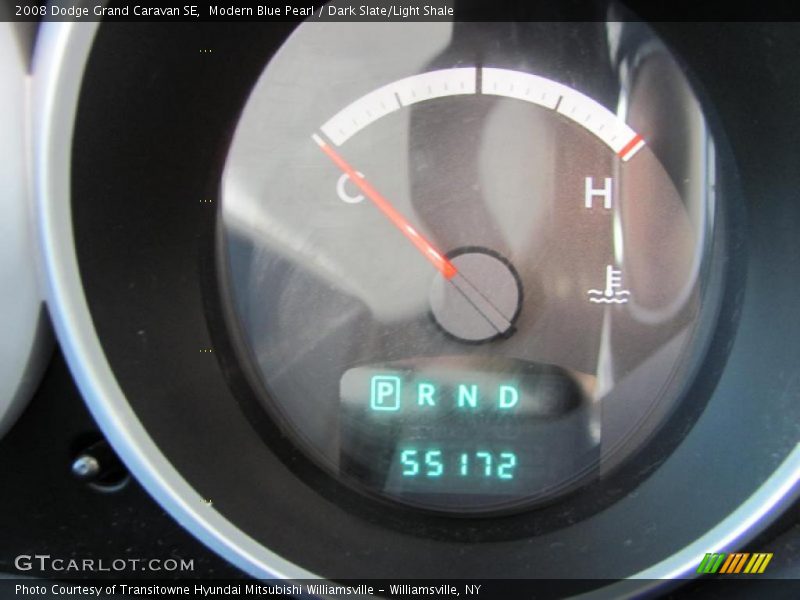 Modern Blue Pearl / Dark Slate/Light Shale 2008 Dodge Grand Caravan SE