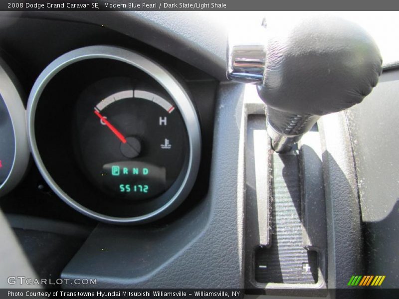 Modern Blue Pearl / Dark Slate/Light Shale 2008 Dodge Grand Caravan SE