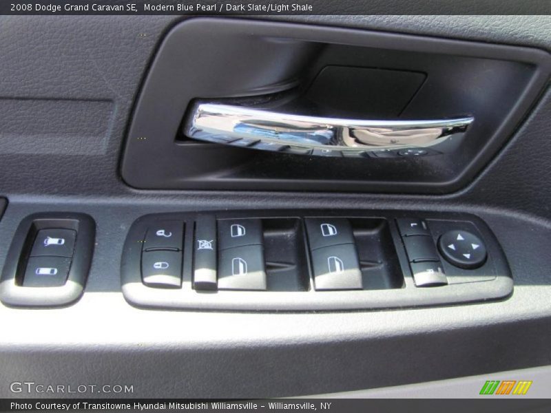 Modern Blue Pearl / Dark Slate/Light Shale 2008 Dodge Grand Caravan SE