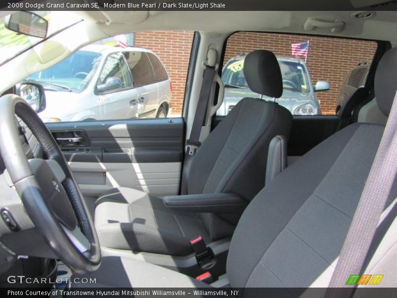 Modern Blue Pearl / Dark Slate/Light Shale 2008 Dodge Grand Caravan SE