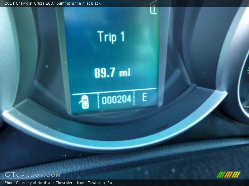 Summit White / Jet Black 2011 Chevrolet Cruze ECO