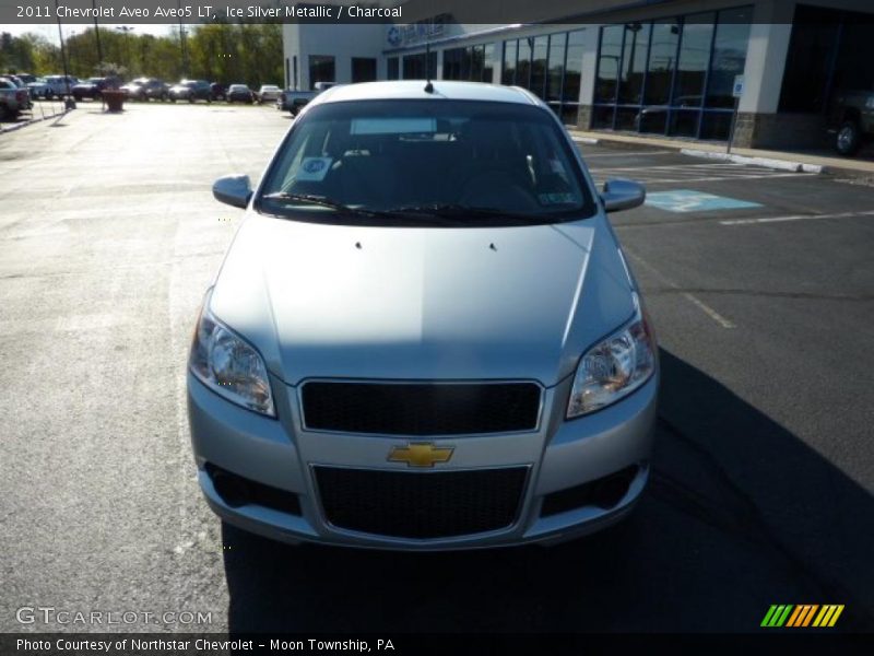Ice Silver Metallic / Charcoal 2011 Chevrolet Aveo Aveo5 LT
