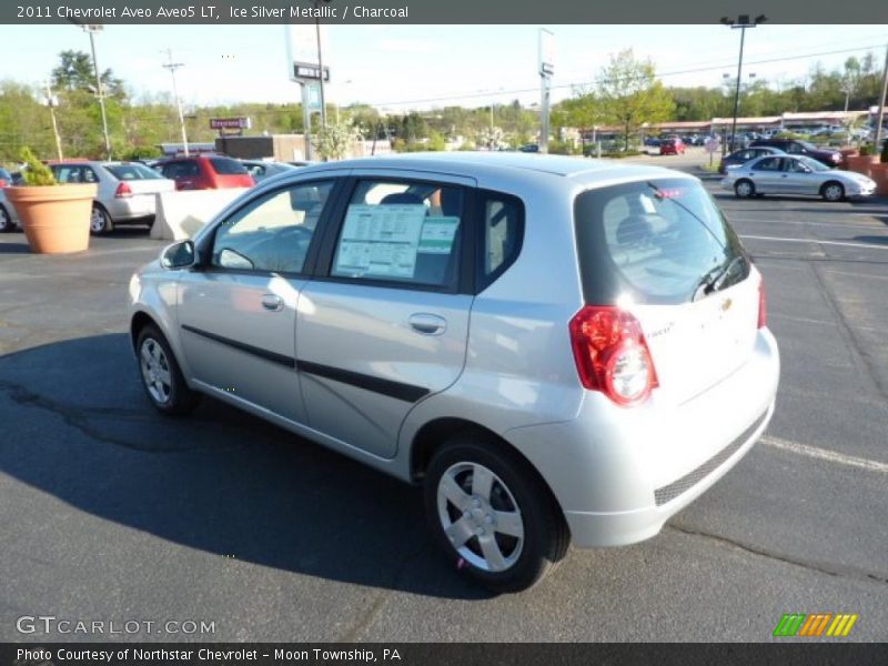 Ice Silver Metallic / Charcoal 2011 Chevrolet Aveo Aveo5 LT