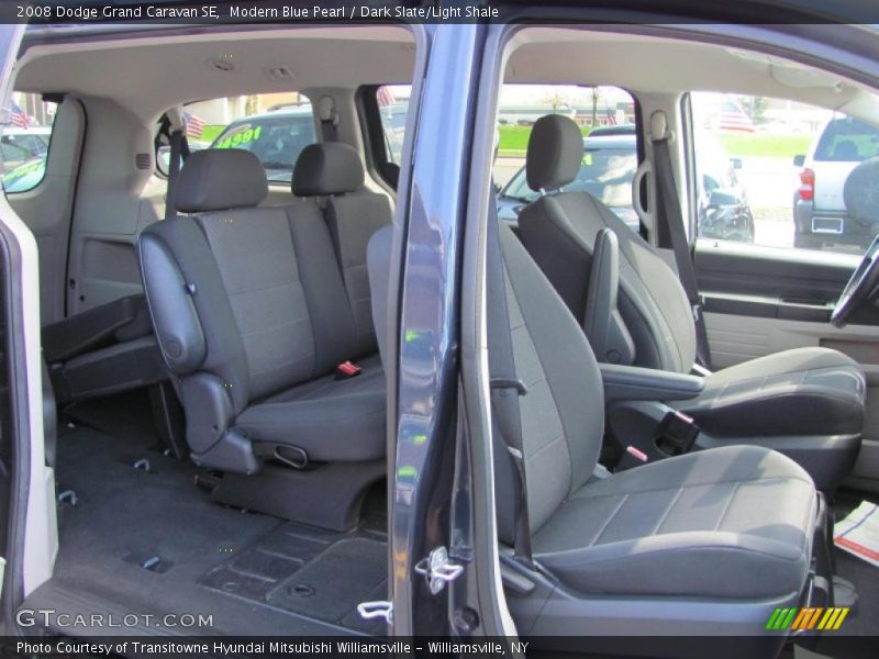 Modern Blue Pearl / Dark Slate/Light Shale 2008 Dodge Grand Caravan SE