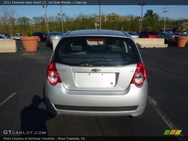 Ice Silver Metallic / Charcoal 2011 Chevrolet Aveo Aveo5 LT