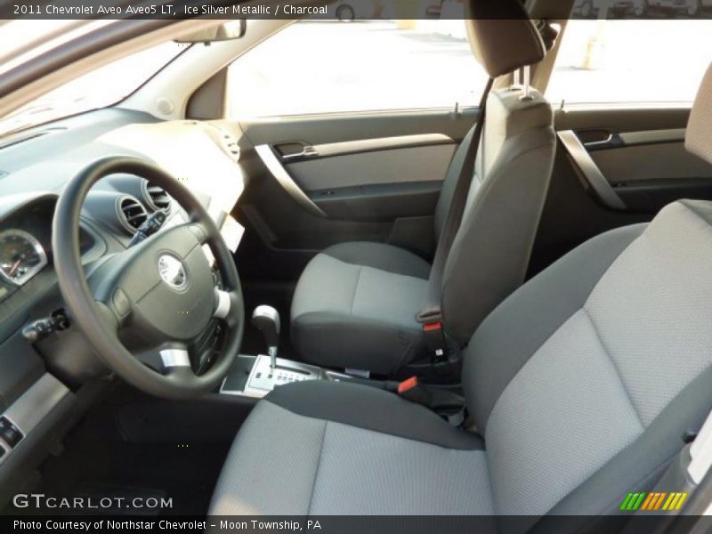 Ice Silver Metallic / Charcoal 2011 Chevrolet Aveo Aveo5 LT