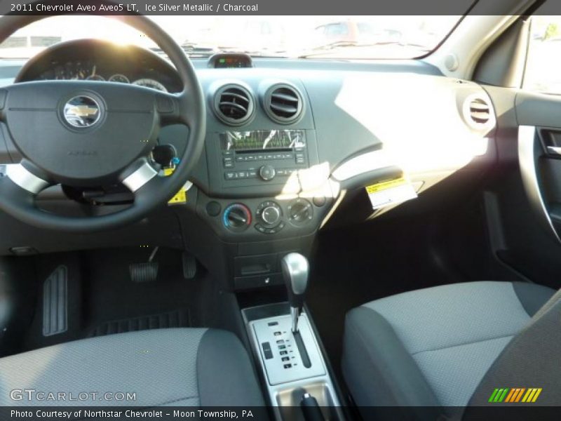 Ice Silver Metallic / Charcoal 2011 Chevrolet Aveo Aveo5 LT