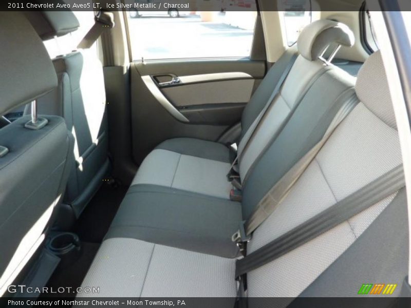 Ice Silver Metallic / Charcoal 2011 Chevrolet Aveo Aveo5 LT