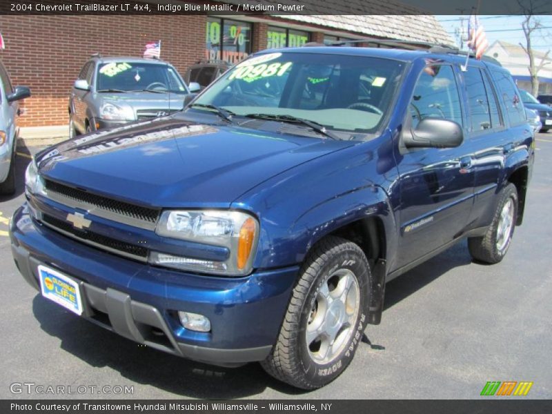 Indigo Blue Metallic / Medium Pewter 2004 Chevrolet TrailBlazer LT 4x4