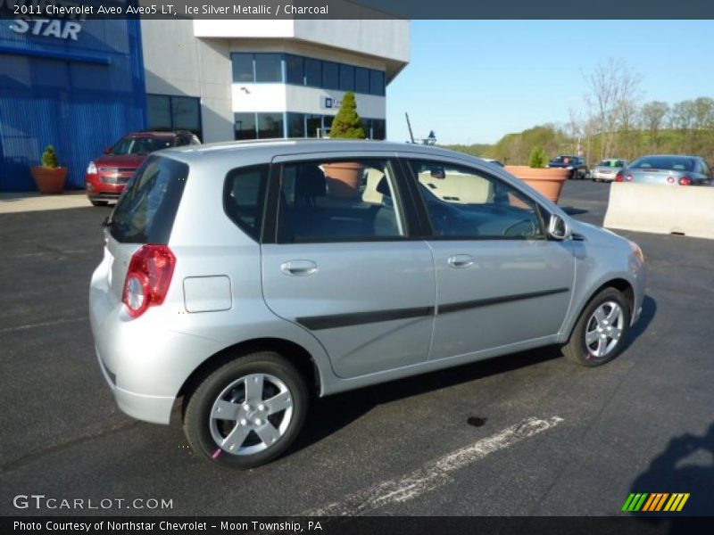 Ice Silver Metallic / Charcoal 2011 Chevrolet Aveo Aveo5 LT