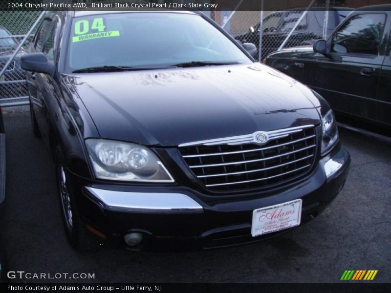 Brilliant Black Crystal Pearl / Dark Slate Gray 2004 Chrysler Pacifica AWD