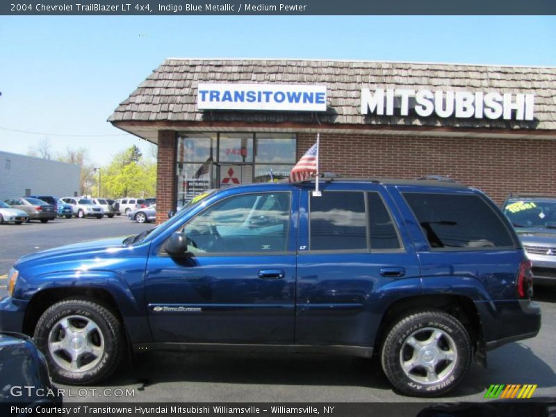 Indigo Blue Metallic / Medium Pewter 2004 Chevrolet TrailBlazer LT 4x4