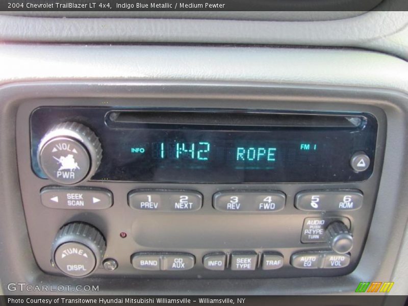 Indigo Blue Metallic / Medium Pewter 2004 Chevrolet TrailBlazer LT 4x4