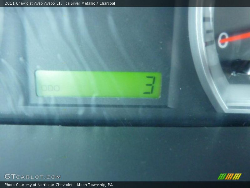 Ice Silver Metallic / Charcoal 2011 Chevrolet Aveo Aveo5 LT