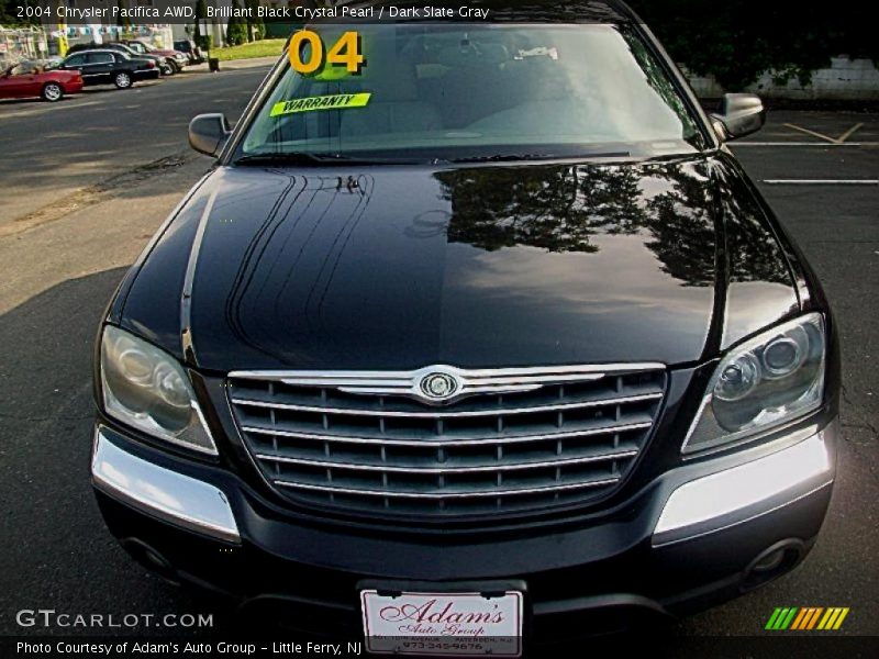 Brilliant Black Crystal Pearl / Dark Slate Gray 2004 Chrysler Pacifica AWD