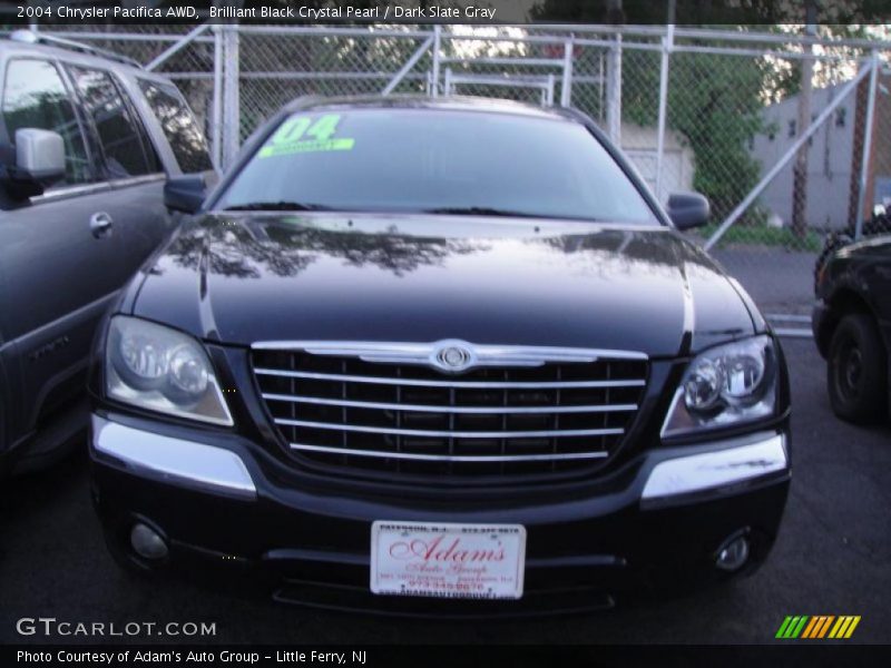 Brilliant Black Crystal Pearl / Dark Slate Gray 2004 Chrysler Pacifica AWD