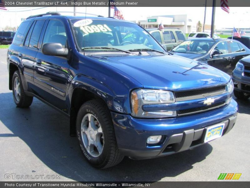 Indigo Blue Metallic / Medium Pewter 2004 Chevrolet TrailBlazer LT 4x4